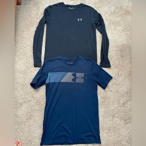 Lot of 2 Under Armour tees